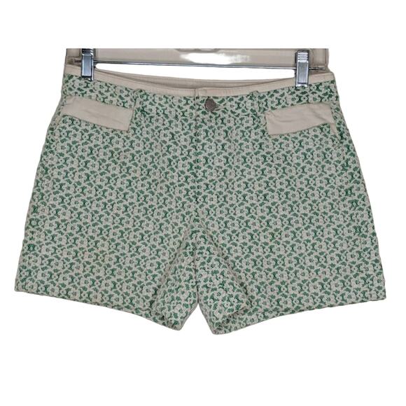 Anthro Cartonnier Rose Point Shorts - Size 2 - GUC - Picture 1 of 7